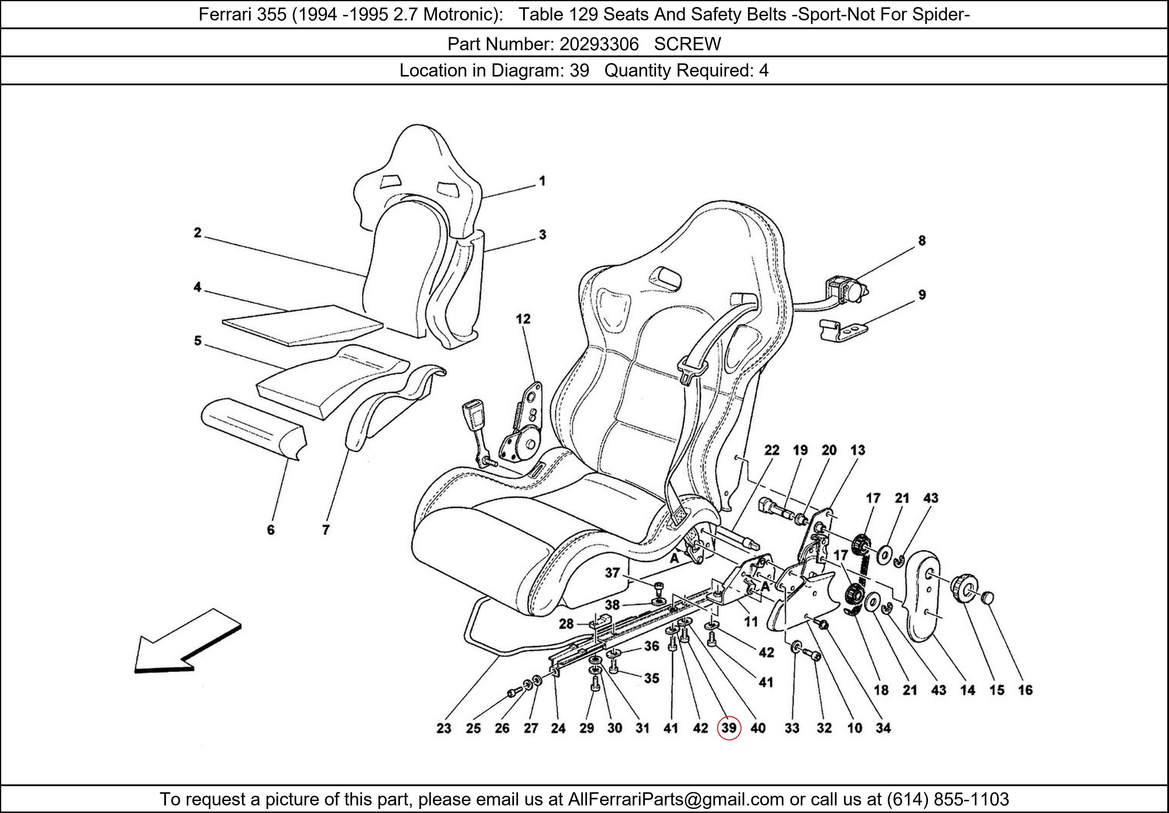 Ferrari Part 20293306