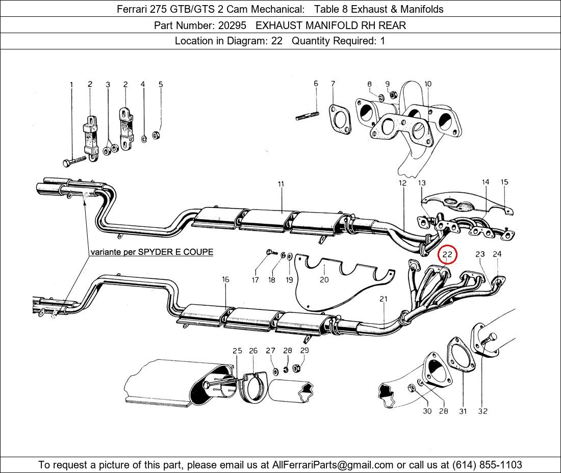 Ferrari Part 20295