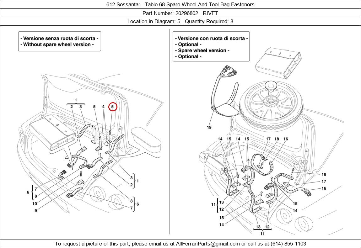 Ferrari Part 20296802