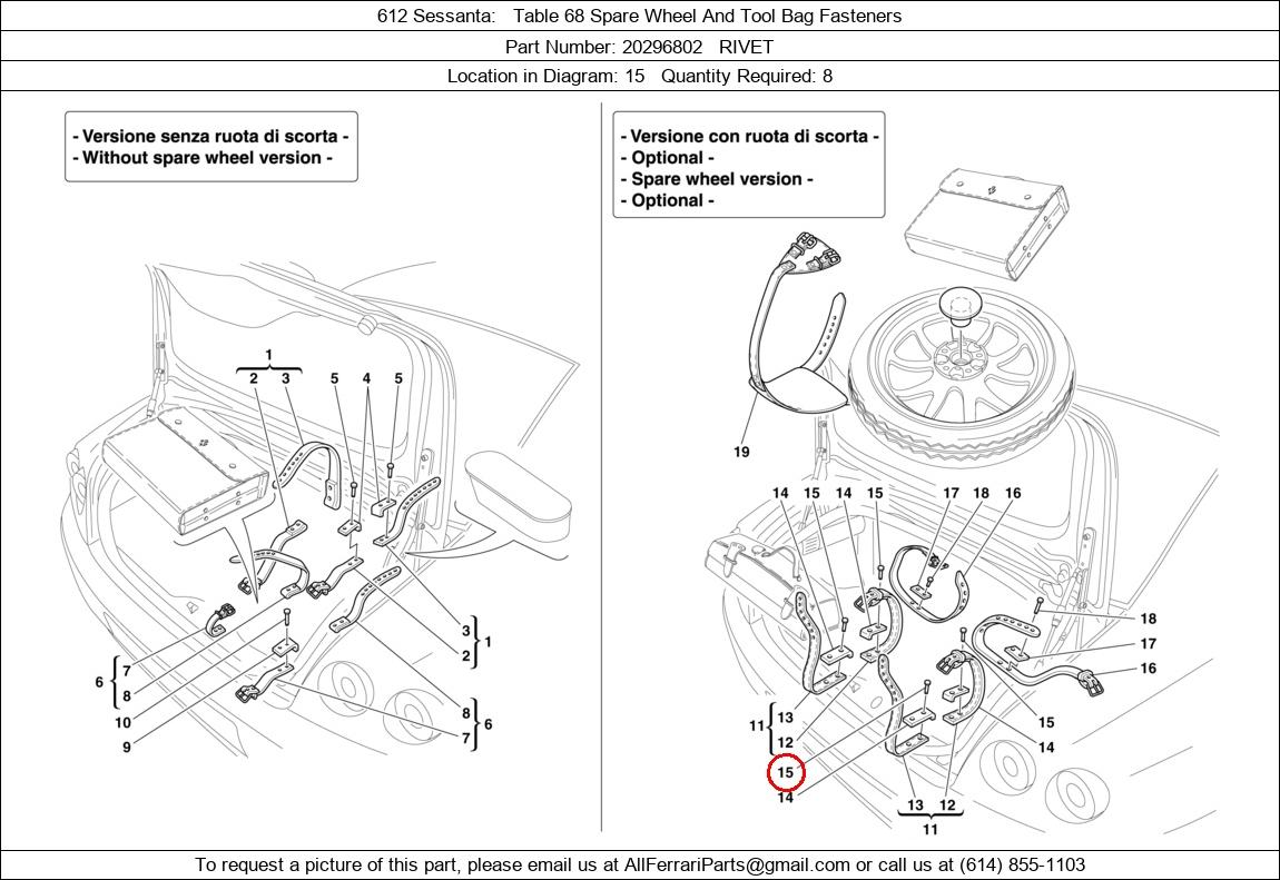 Ferrari Part 20296802