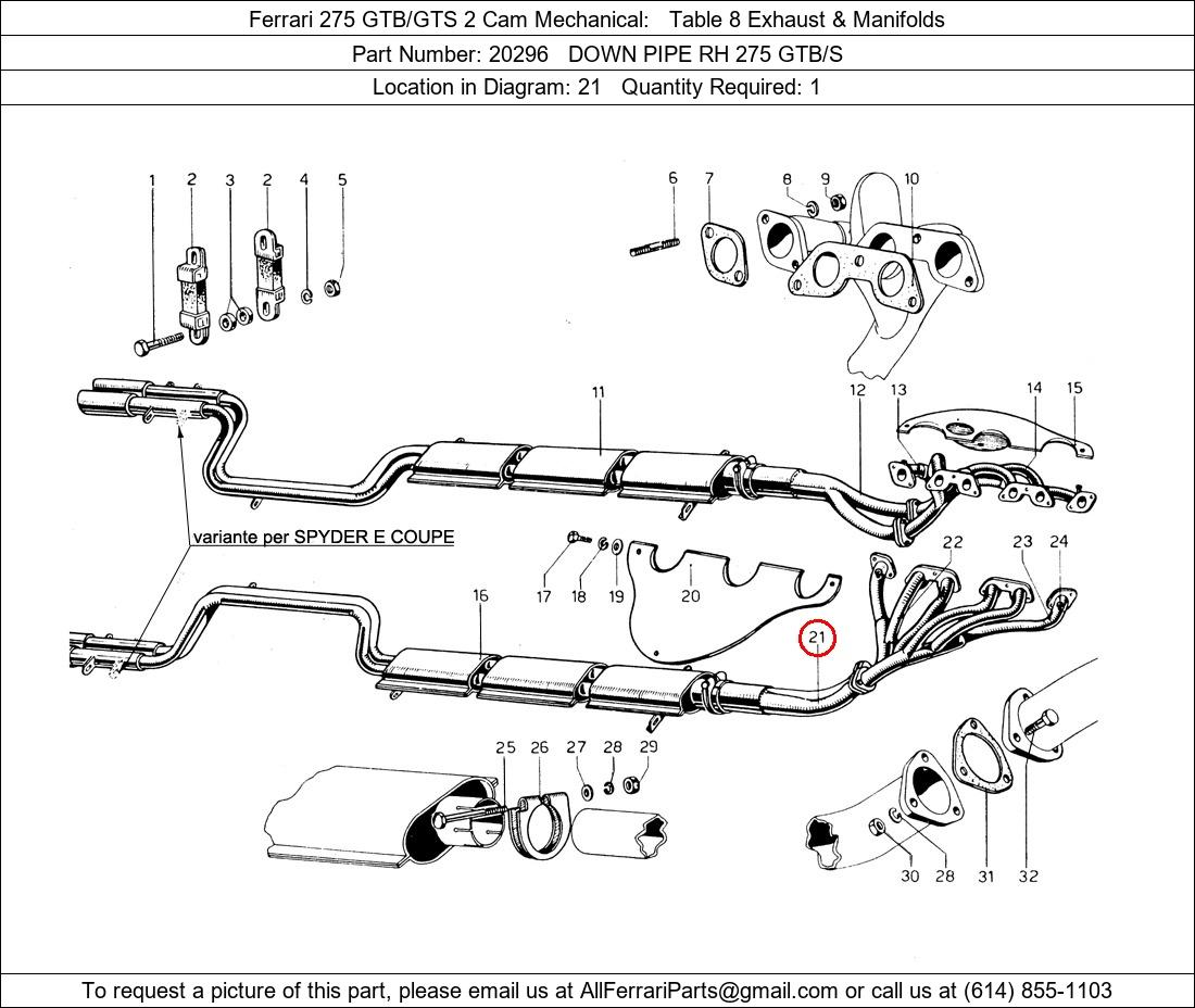 Ferrari Part 20296