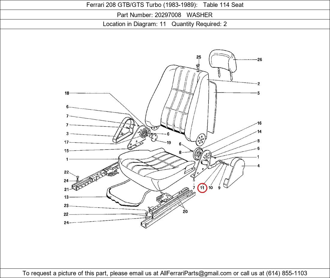 Ferrari Part 20297008