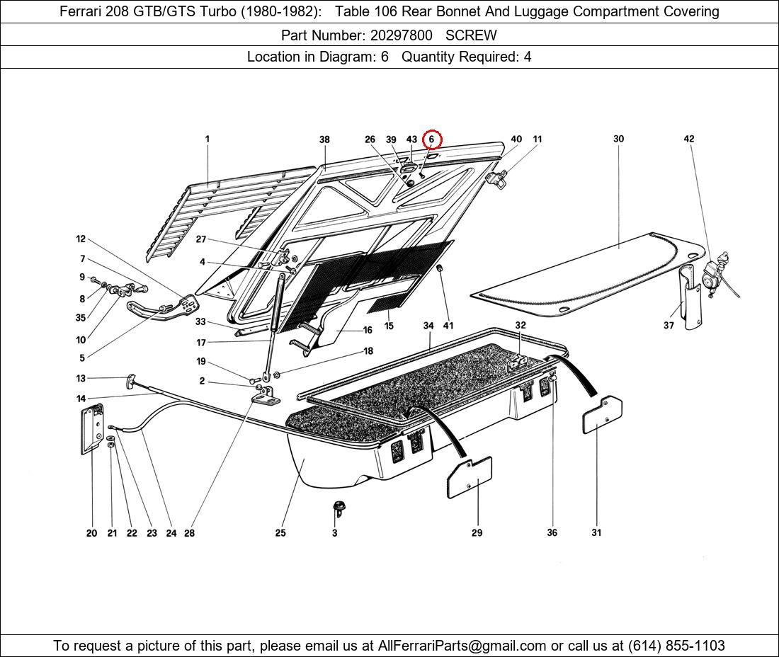 Ferrari Part 20297800