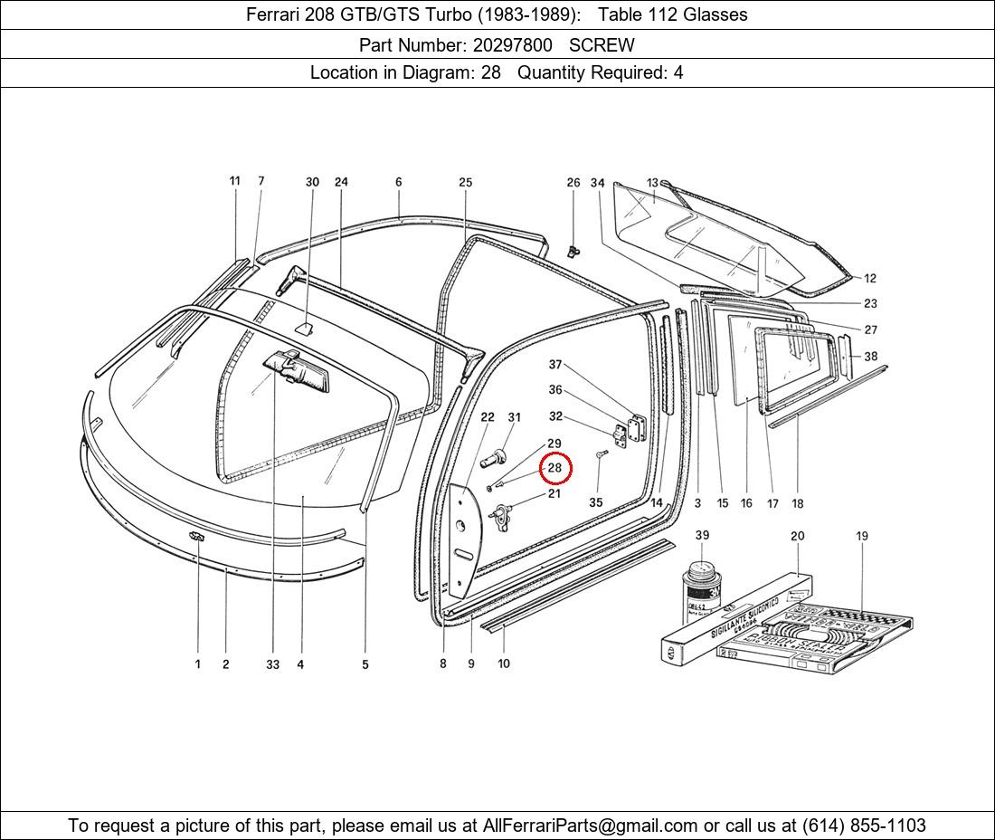 Ferrari Part 20297800