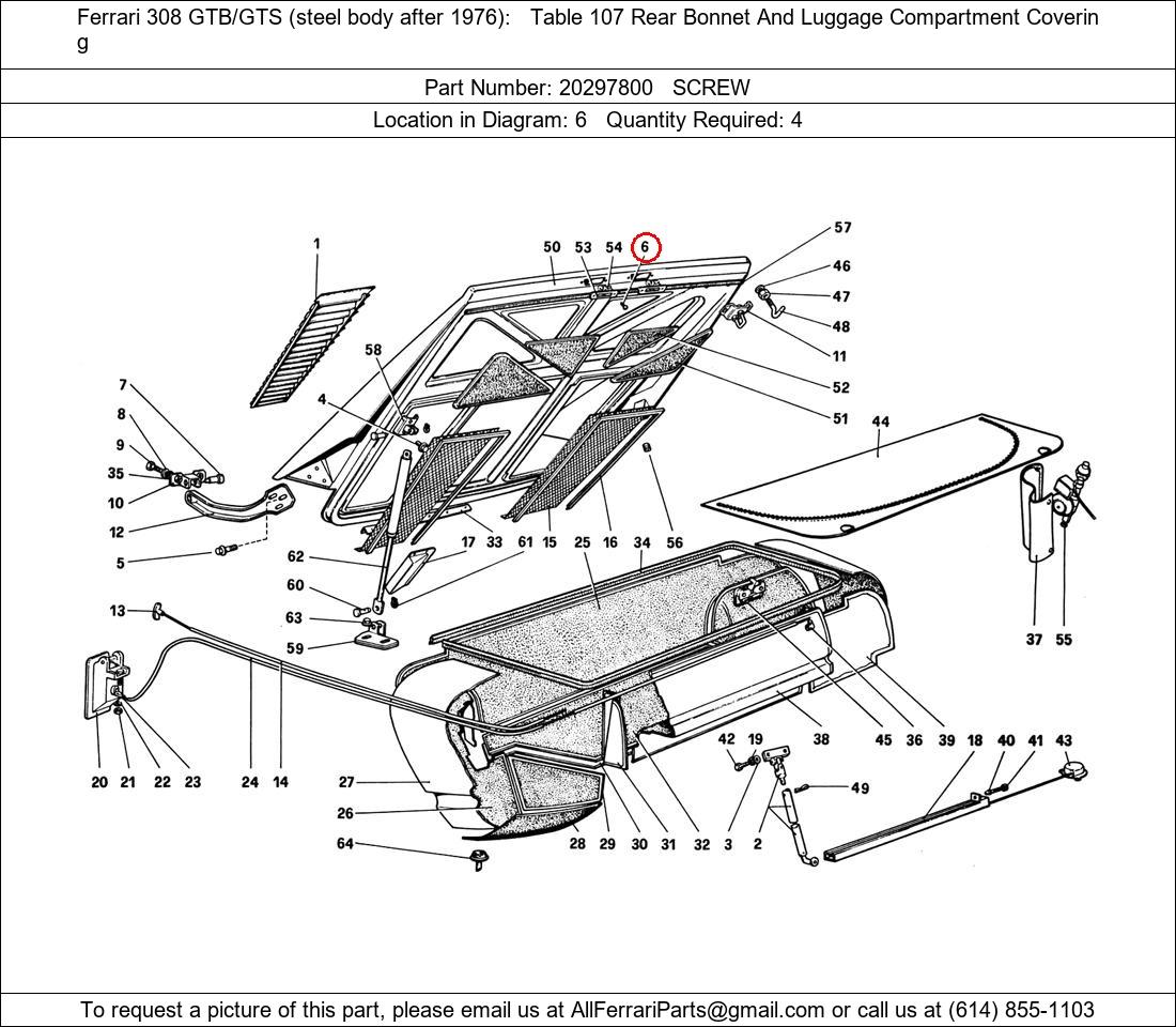 Ferrari Part 20297800