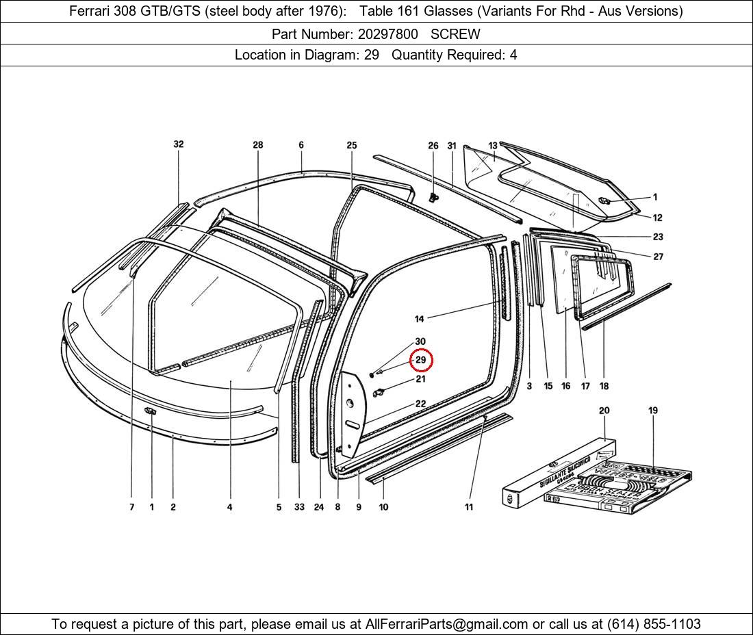 Ferrari Part 20297800