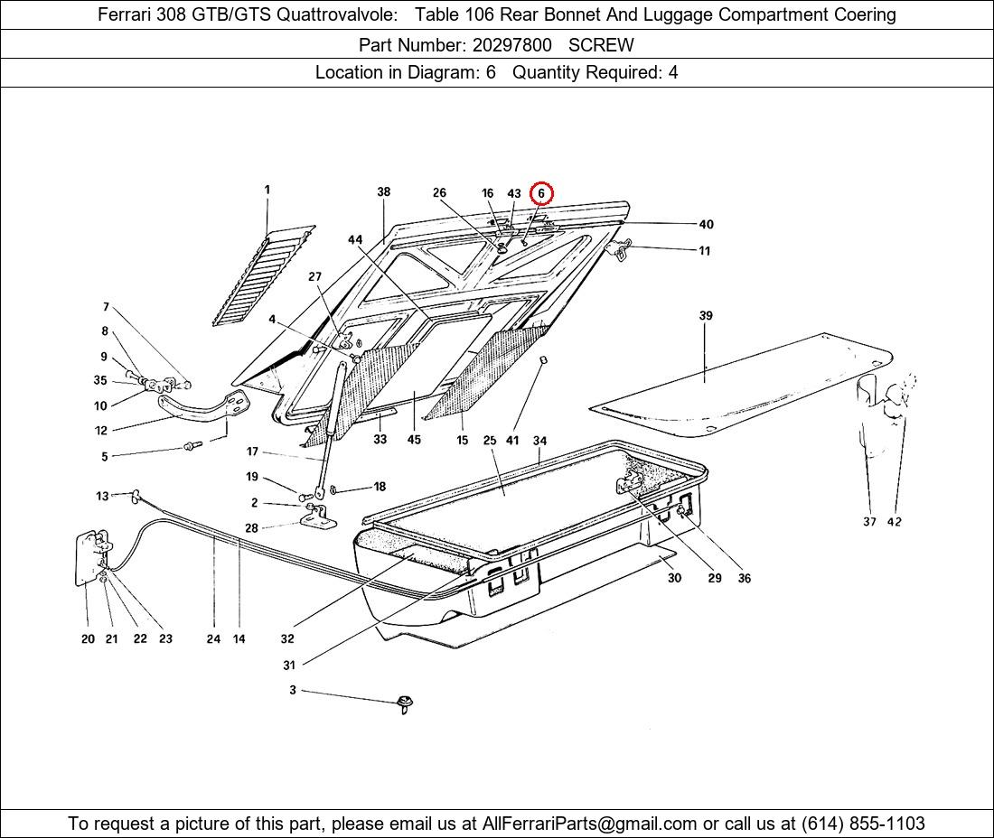 Ferrari Part 20297800