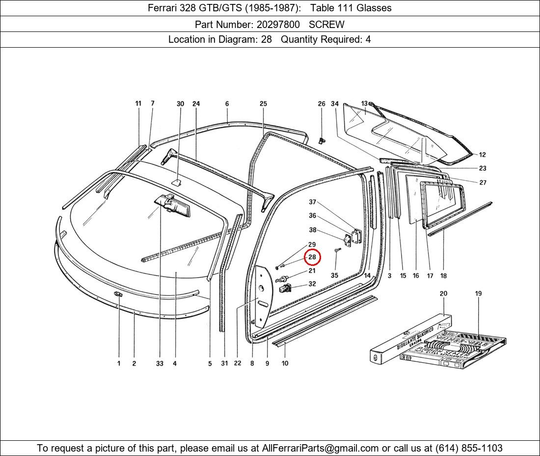 Ferrari Part 20297800