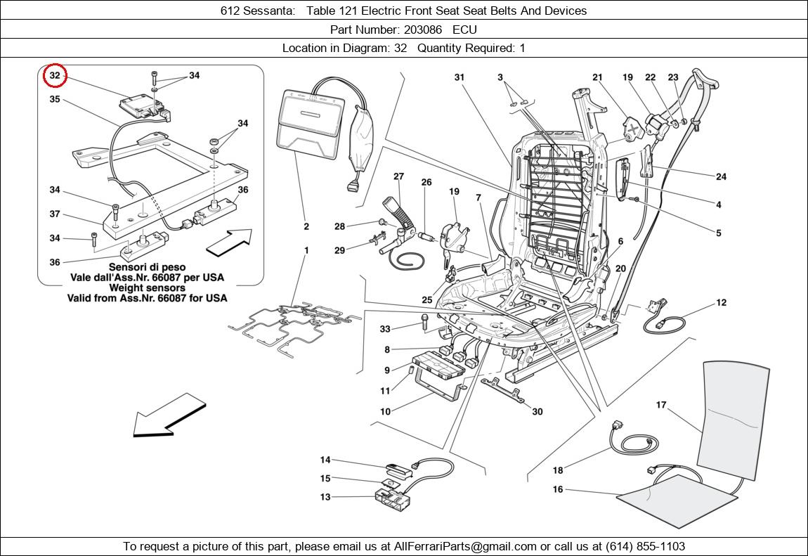 Ferrari Part 203086