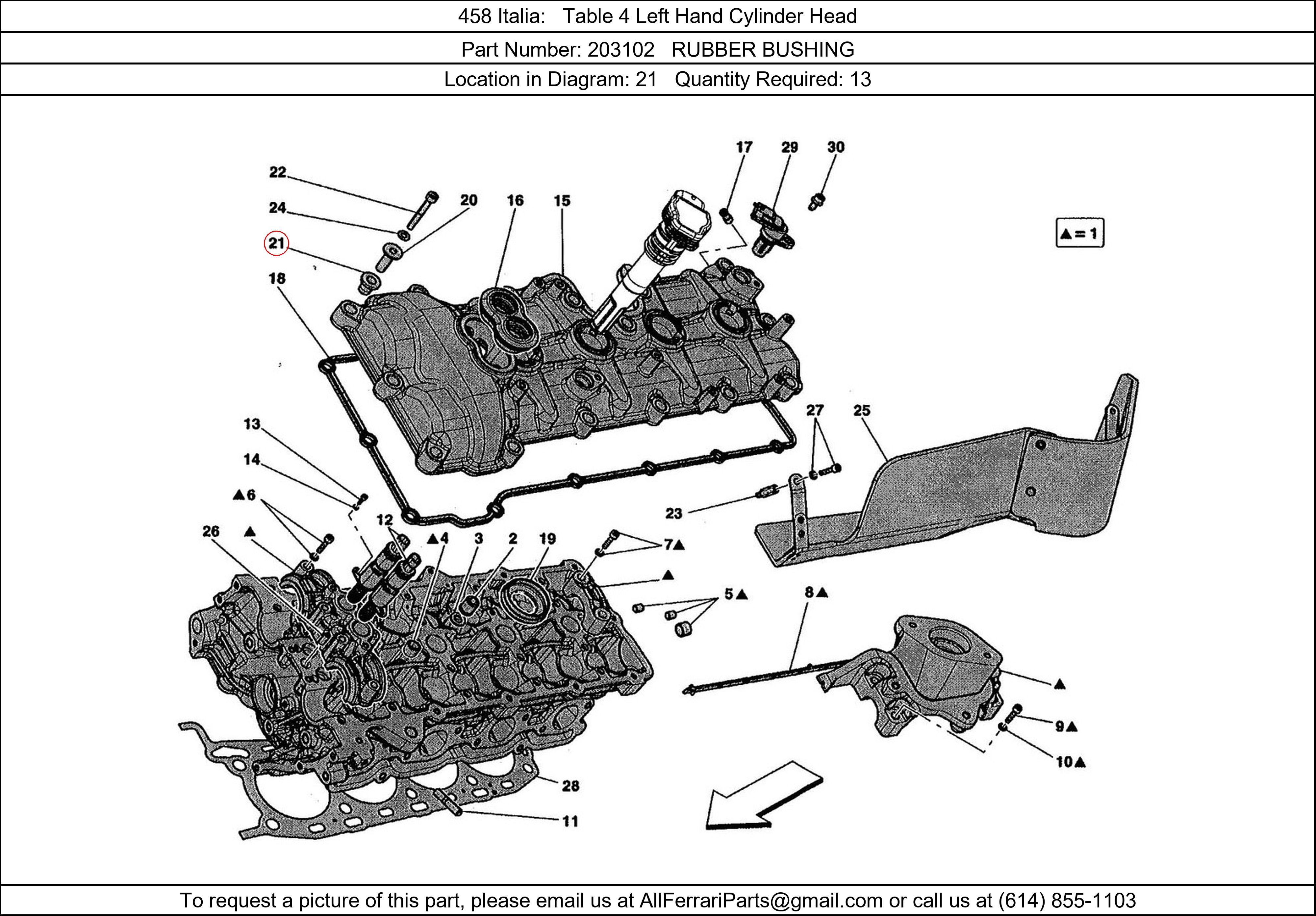 Ferrari Part 203102