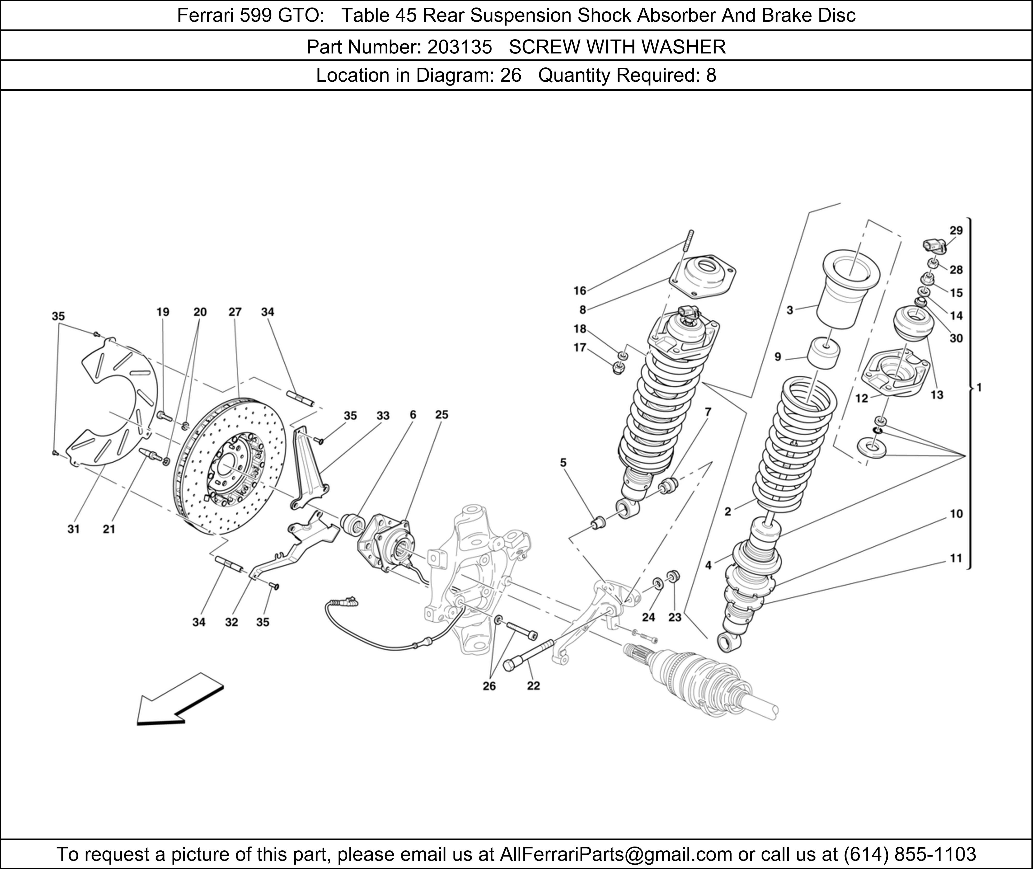 Ferrari Part 203135