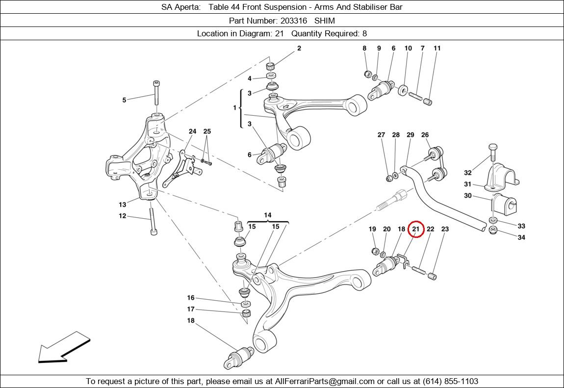 Ferrari Part 203316