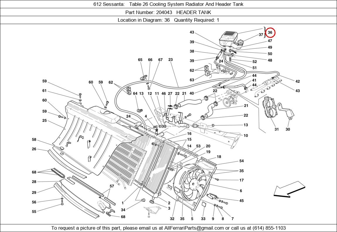 Ferrari Part 204043