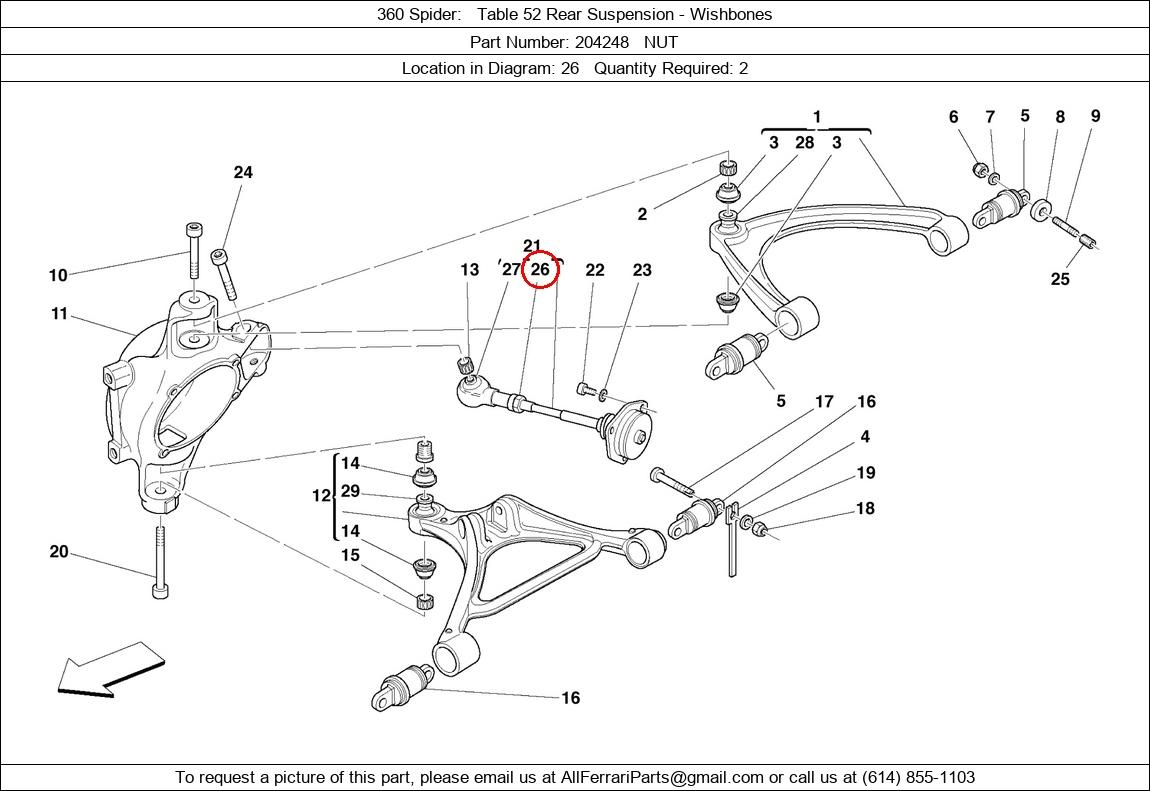 Ferrari Part 204248