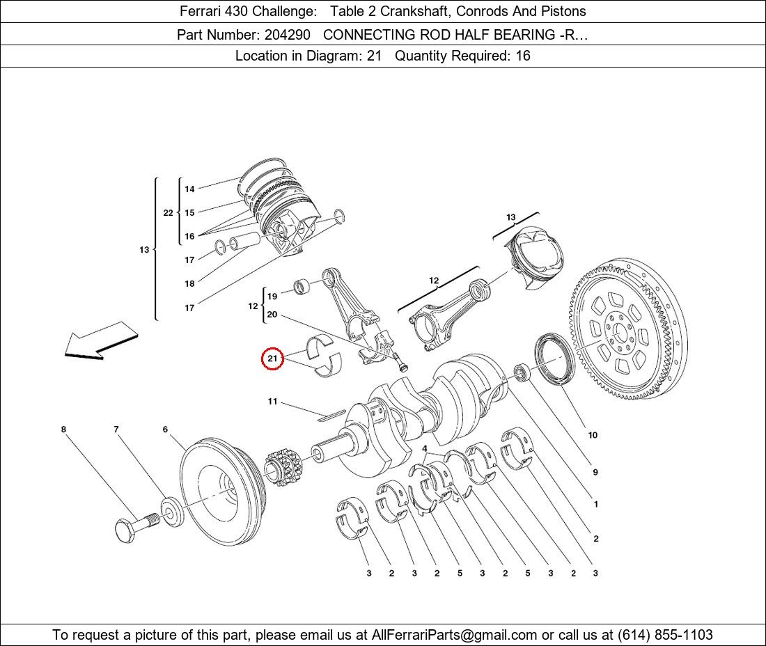 Ferrari Part 204290