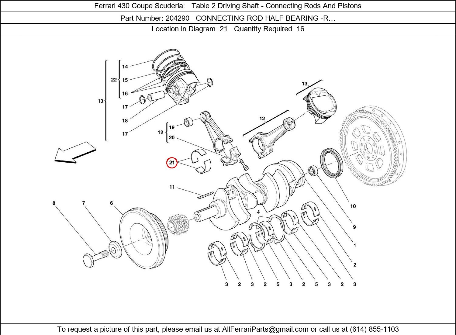 Ferrari Part 204290