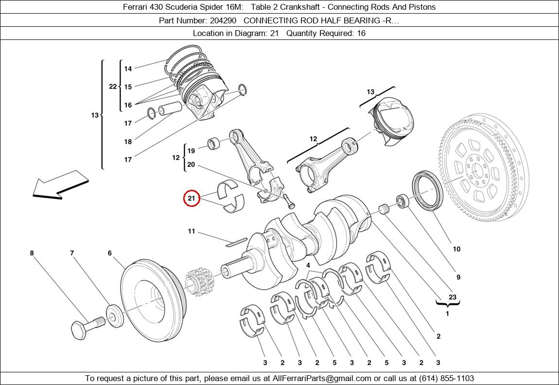 Ferrari Part 204290