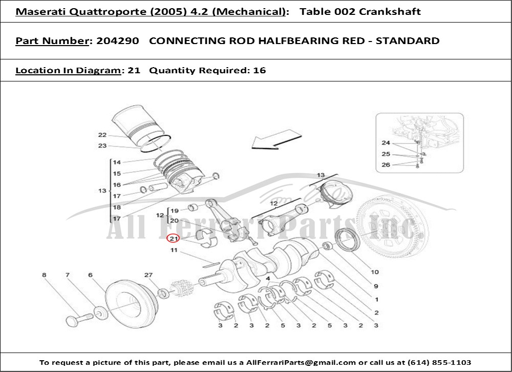 Ferrari Part 204290