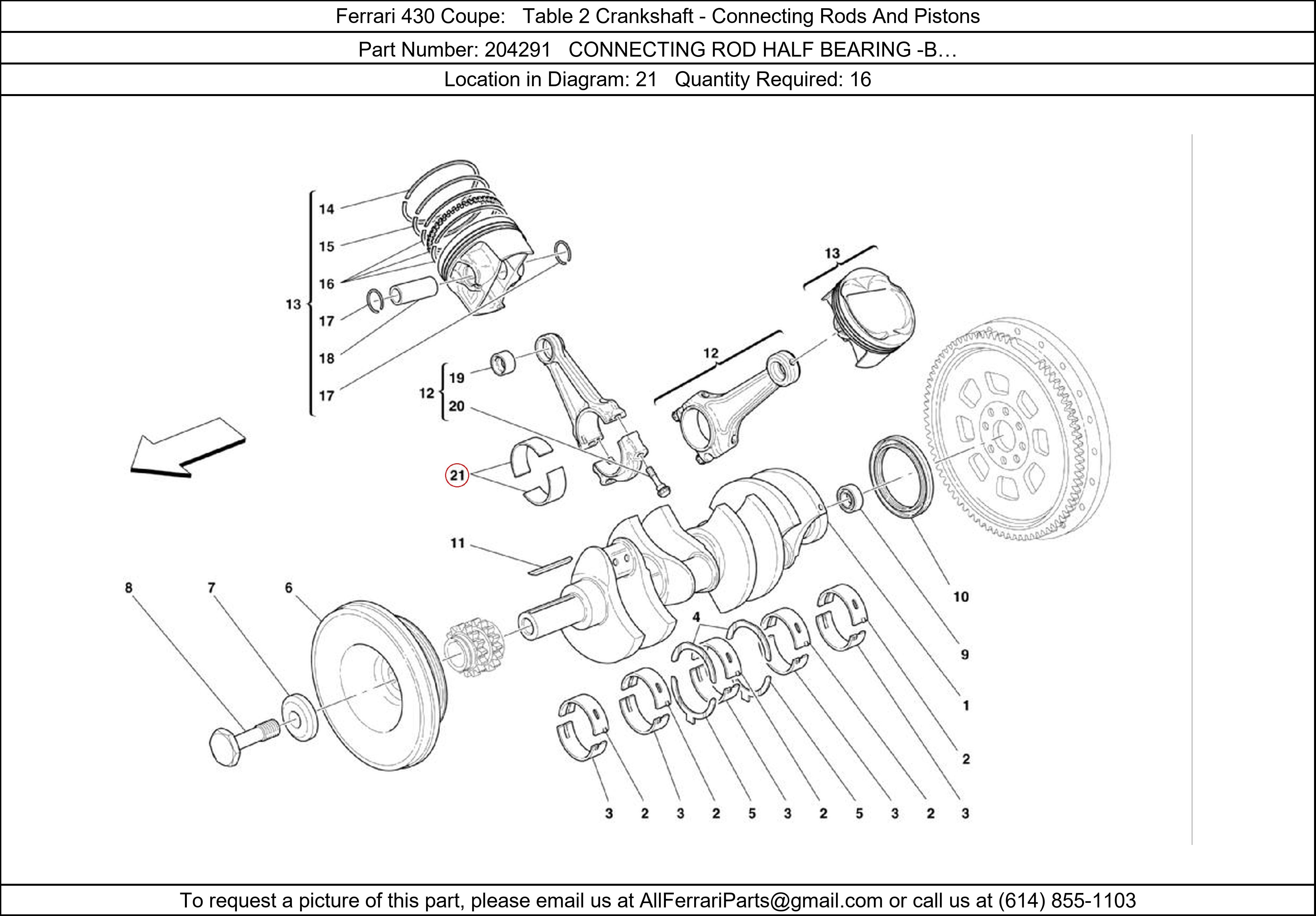 Ferrari Part 204291