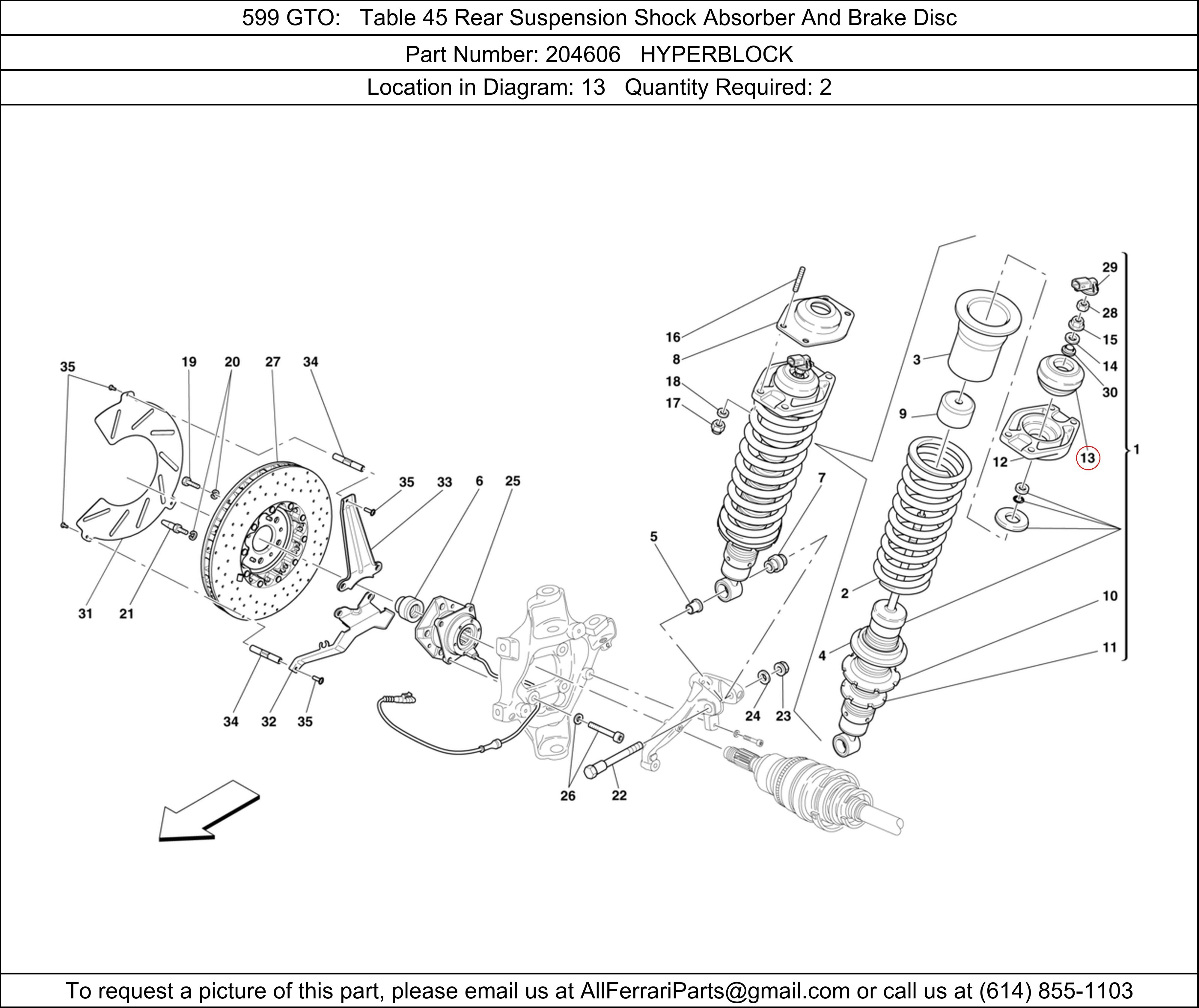 Ferrari Part 204606