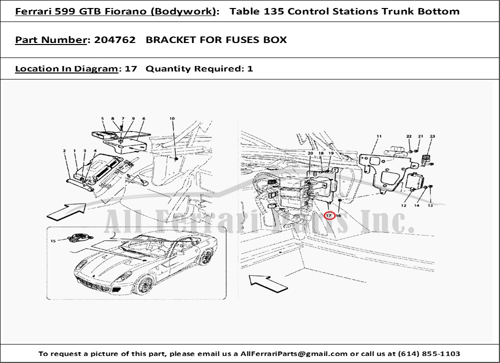 Ferrari Part 204762