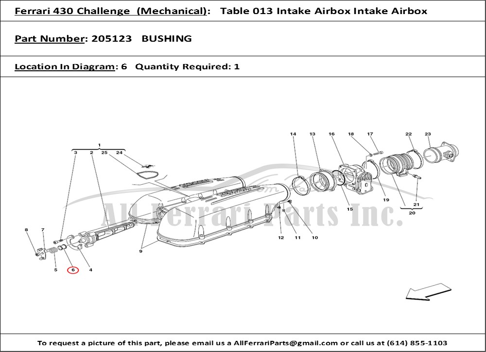 Ferrari Part 205123