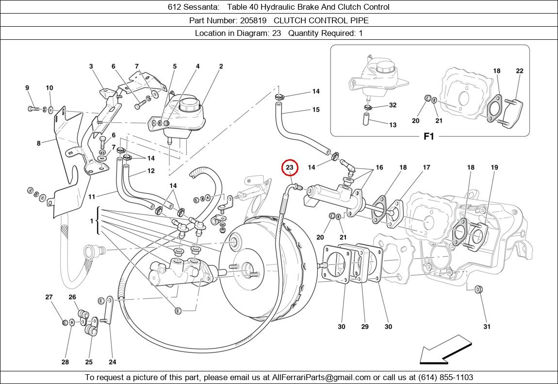 Ferrari Part 205819
