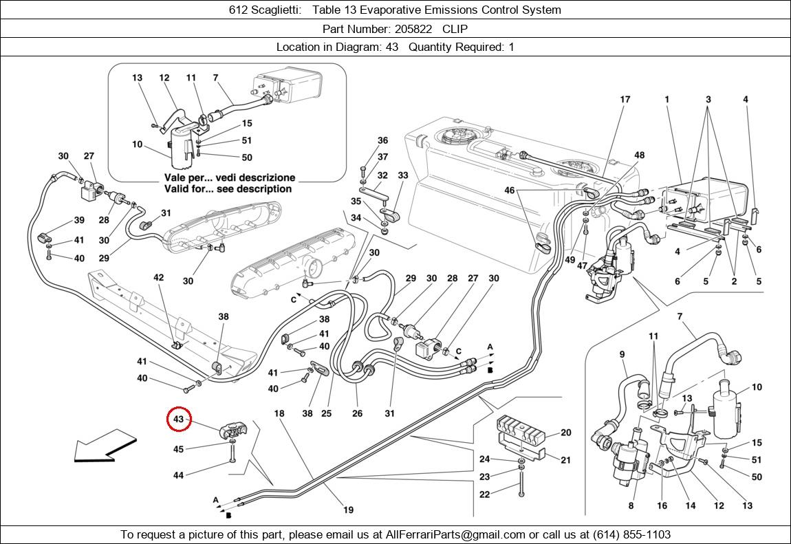 Ferrari Part 205822