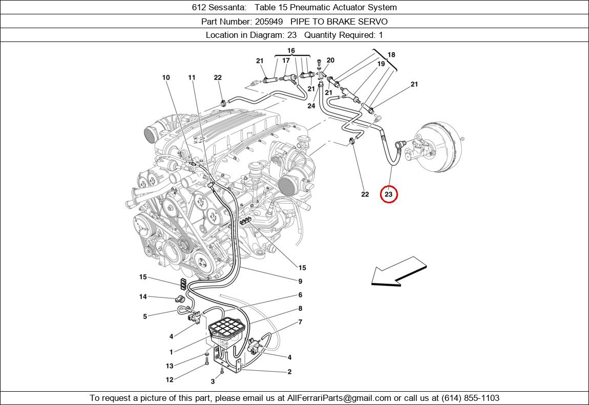 Ferrari Part 205949
