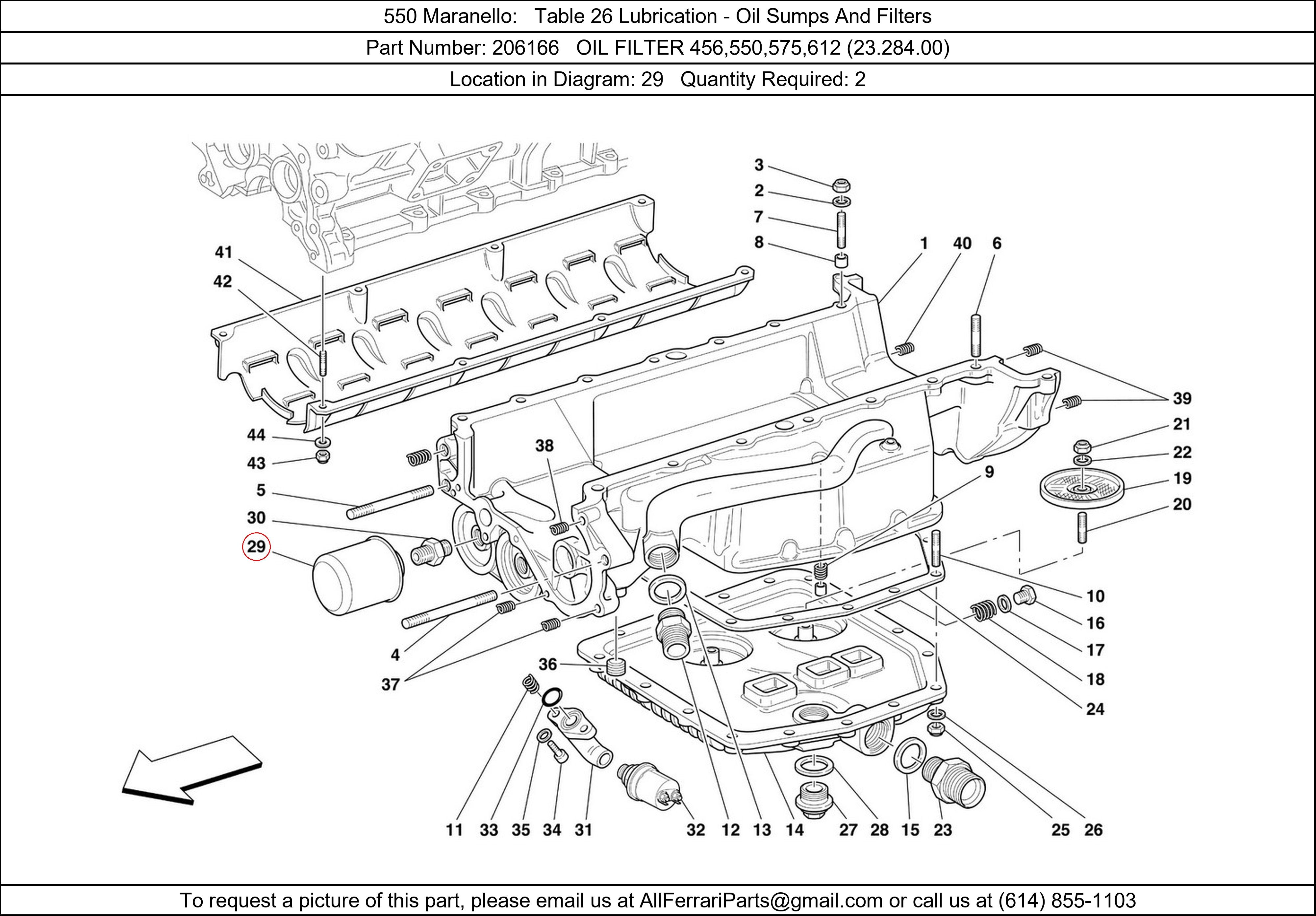 Ferrari Part 206166