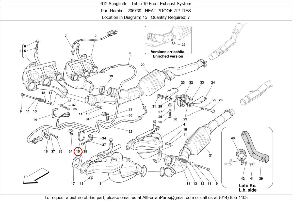 Ferrari Part 206739