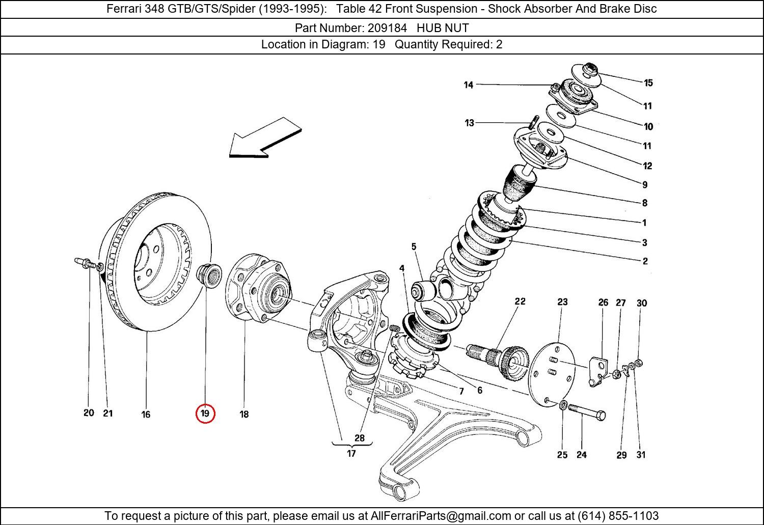 Ferrari Part 209184