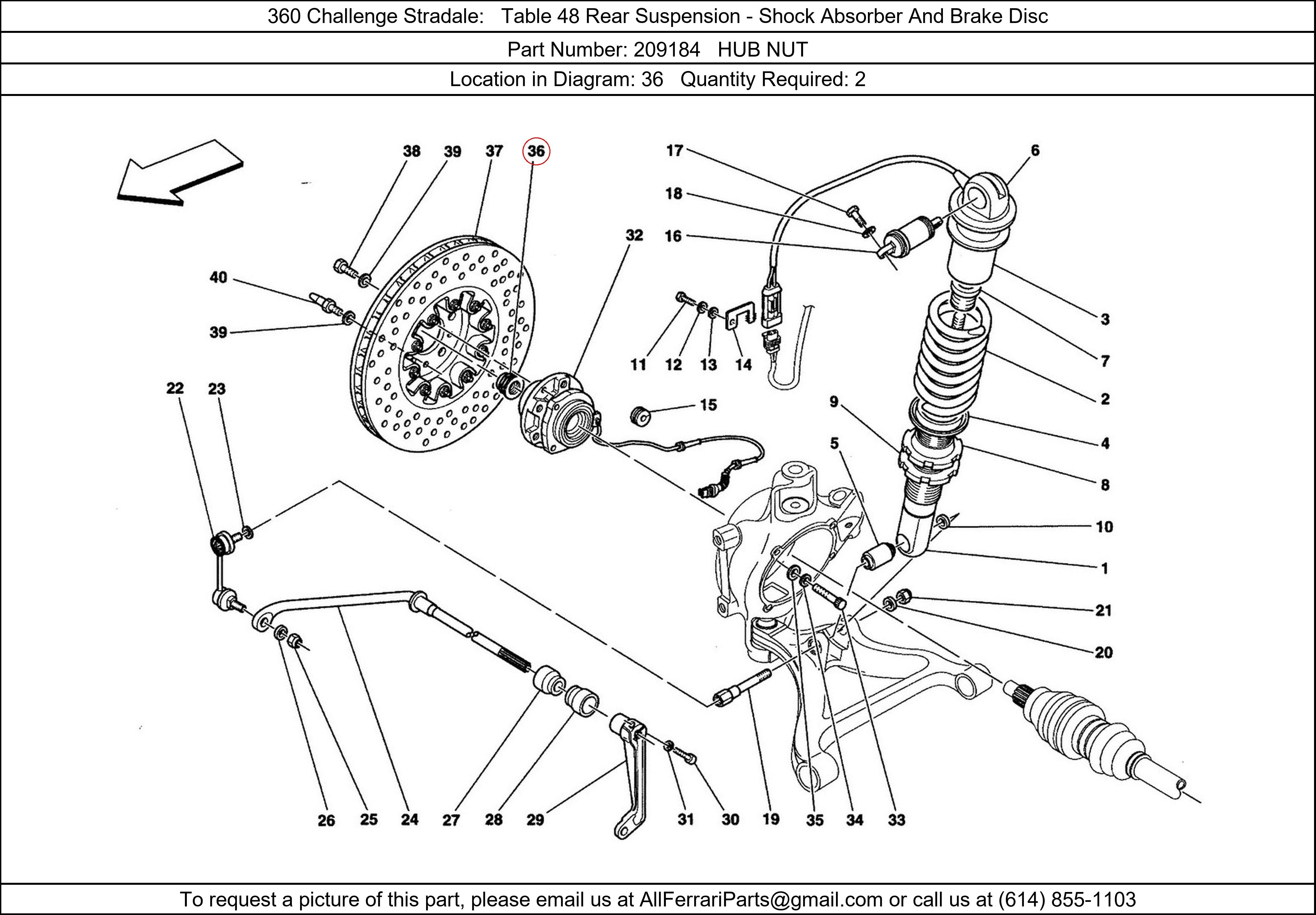 Ferrari Part 209184