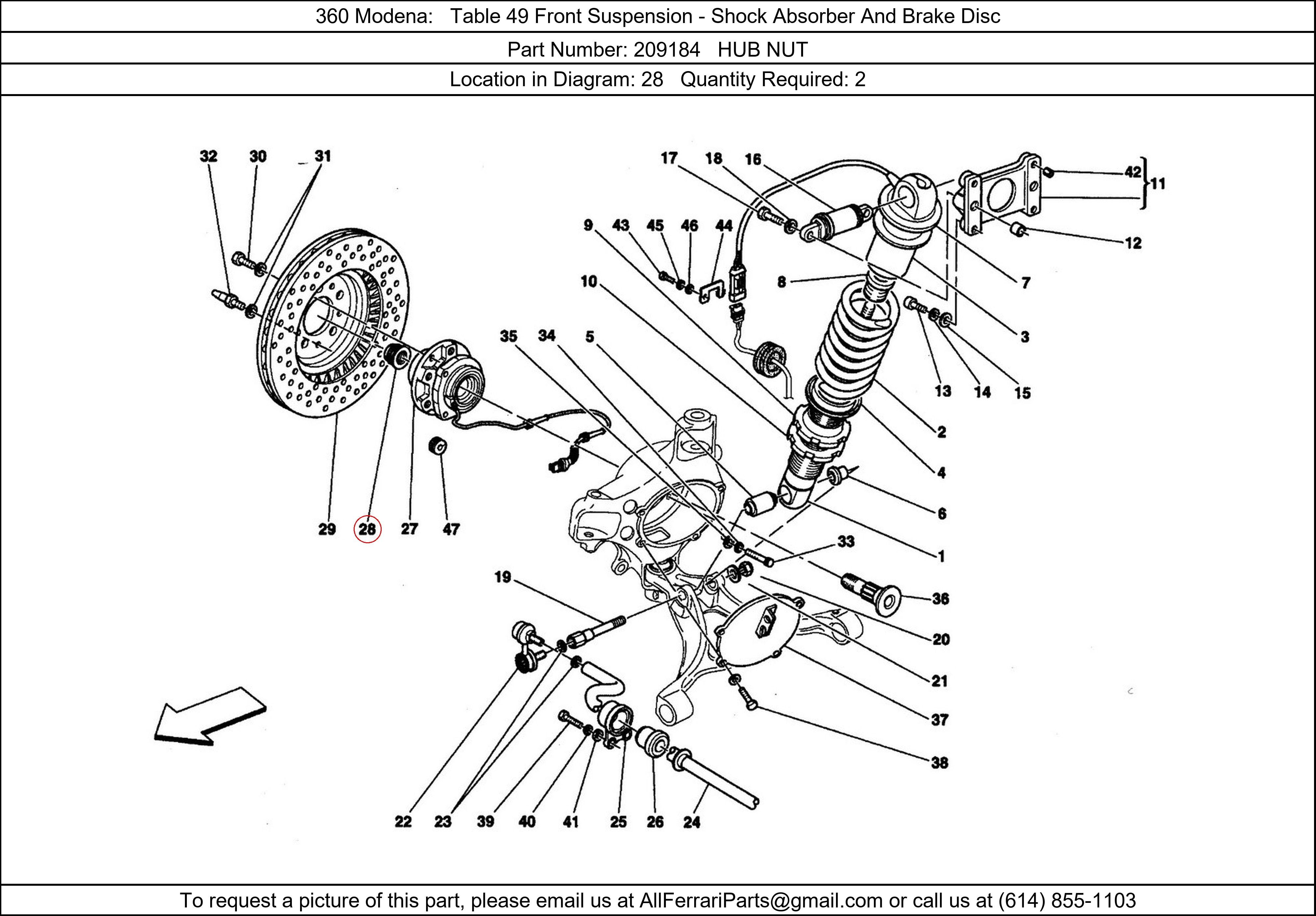 Ferrari Part 209184