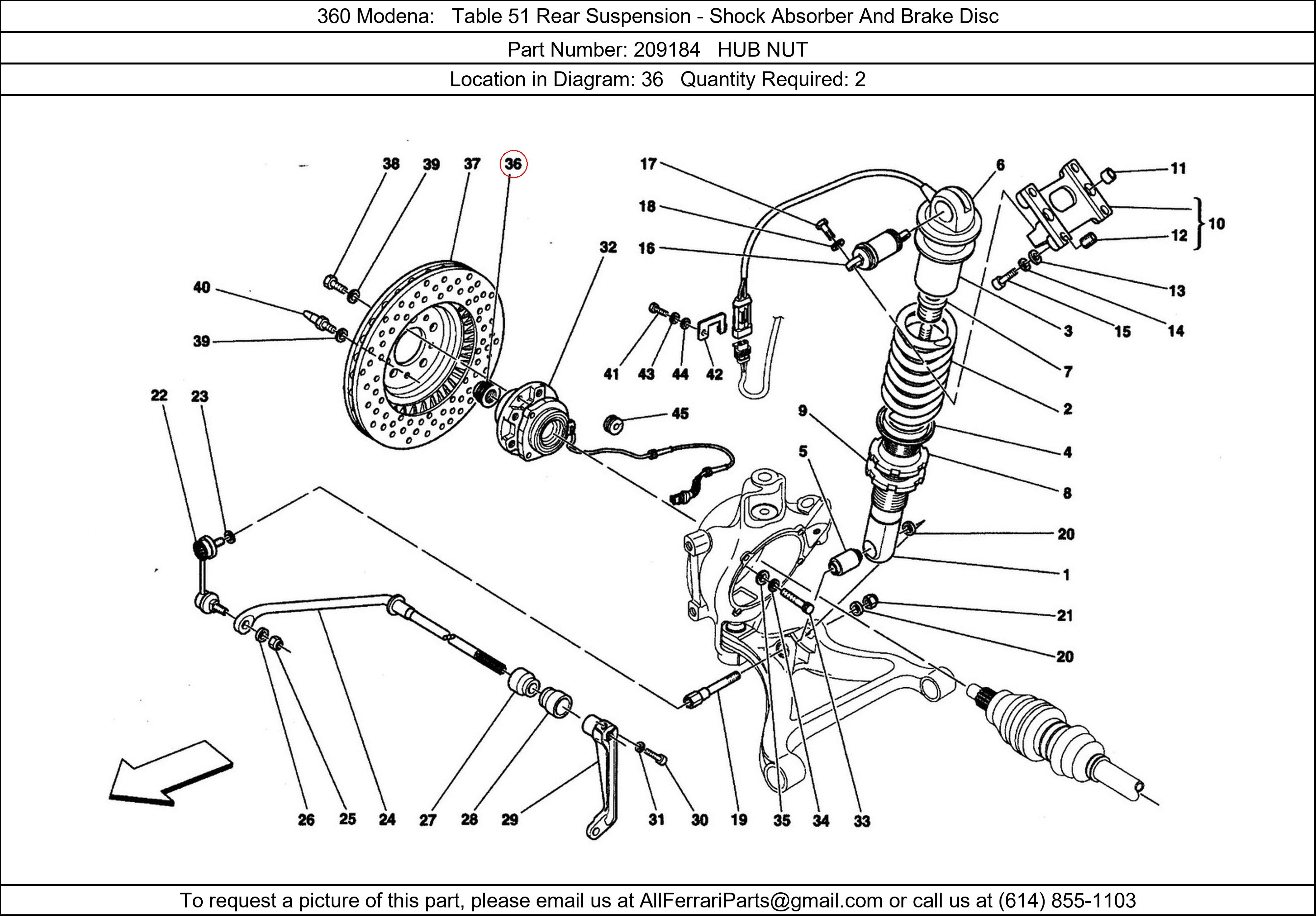 Ferrari Part 209184