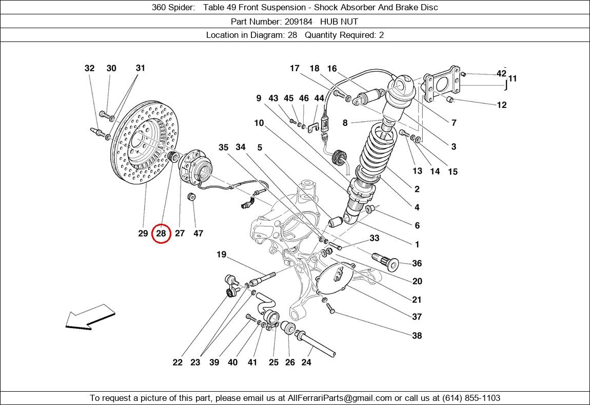 Ferrari Part 209184