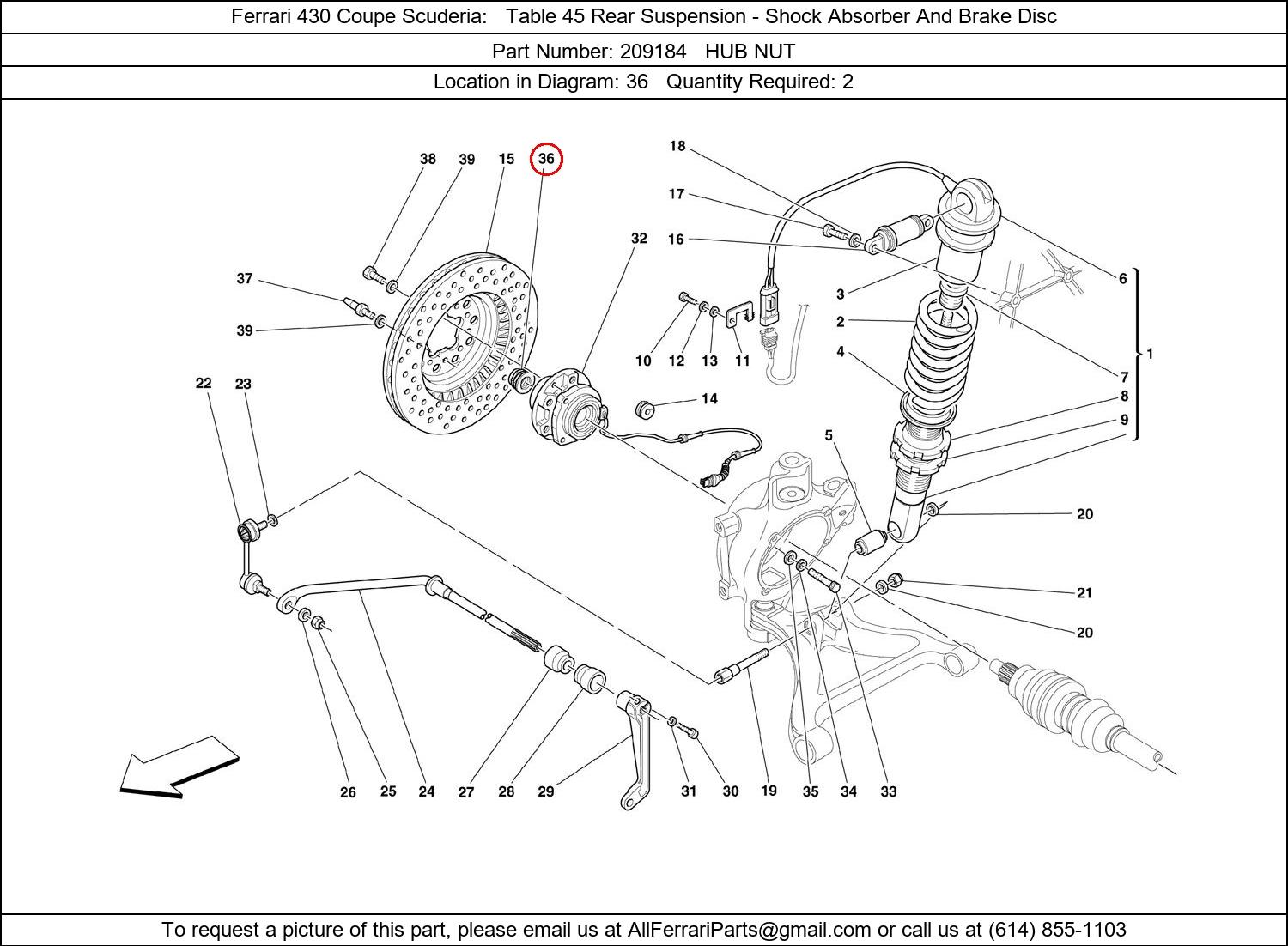 Ferrari Part 209184