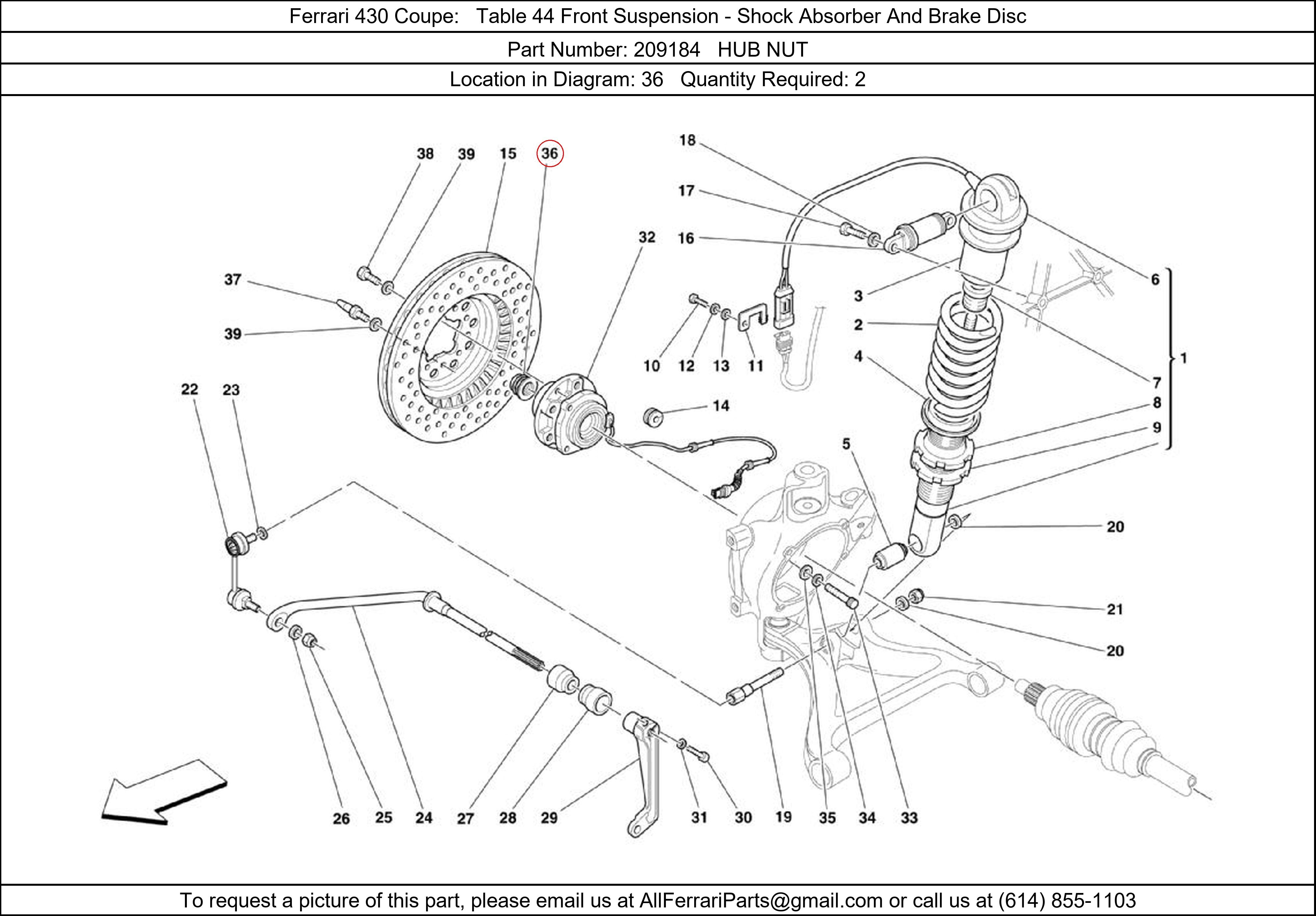 Ferrari Part 209184