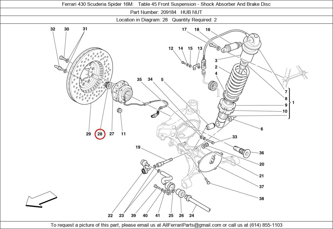 Ferrari Part 209184