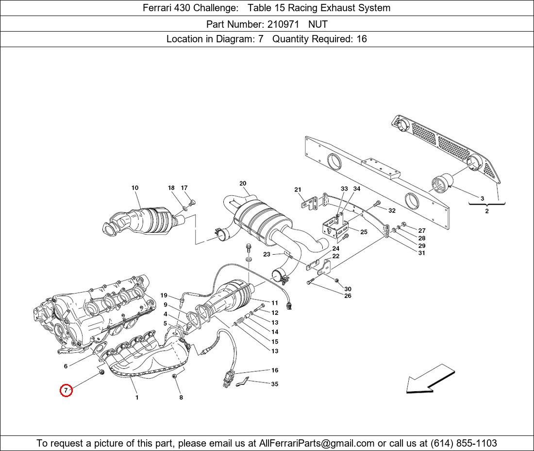 Ferrari Part 210971