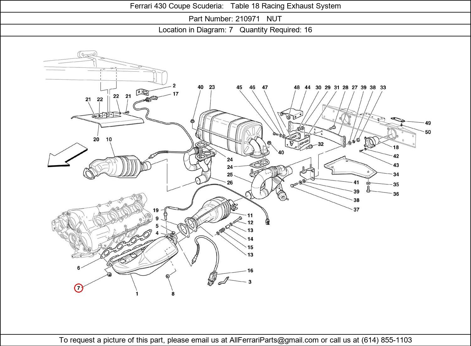 Ferrari Part 210971