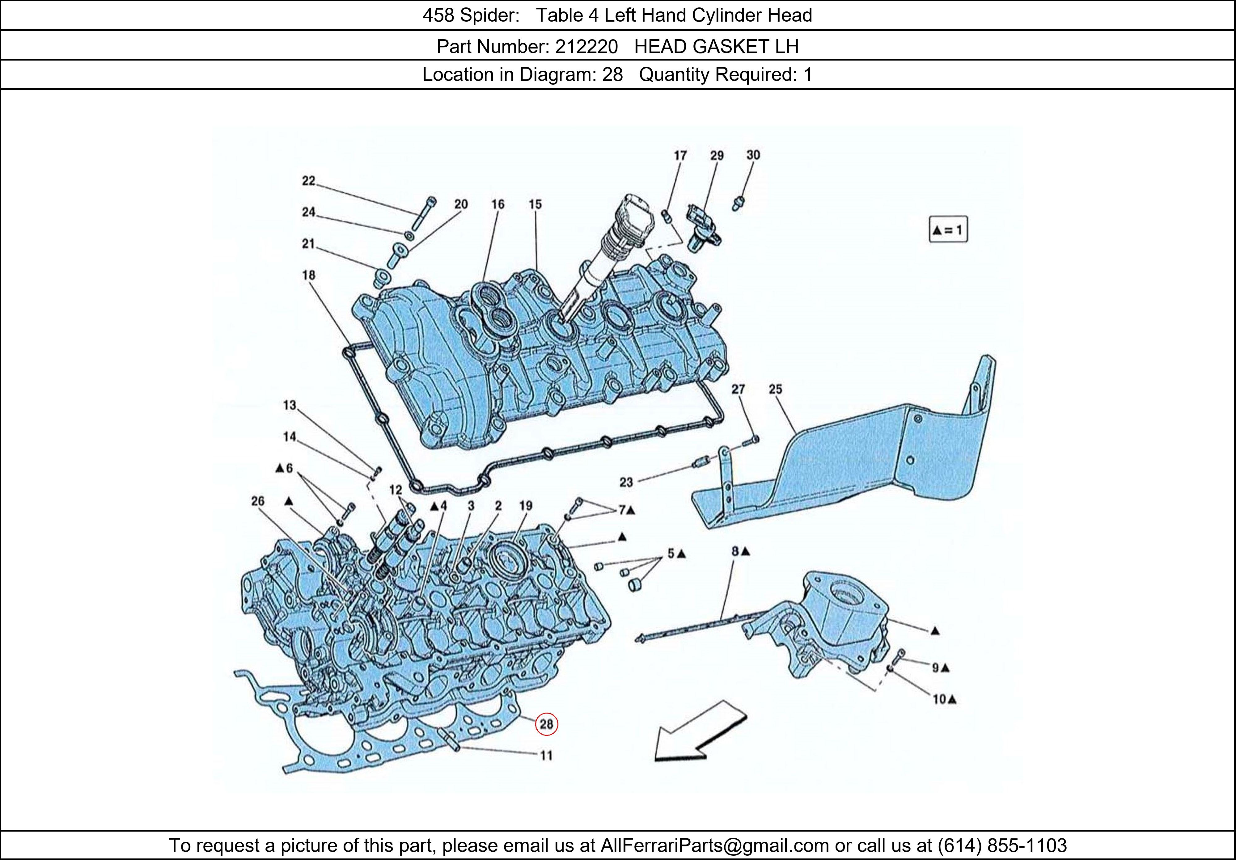 Ferrari Part 212220