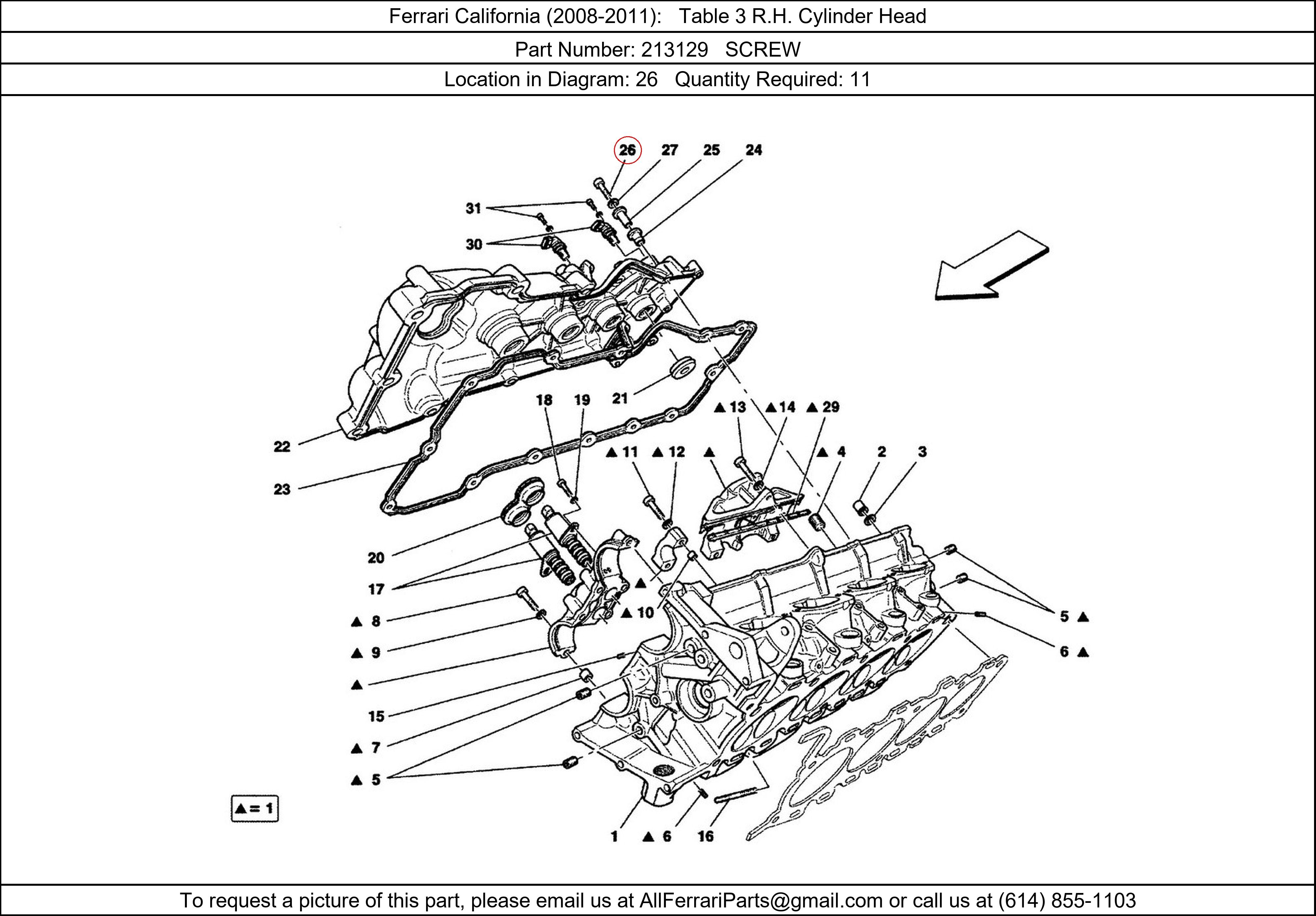 Ferrari Part 213129