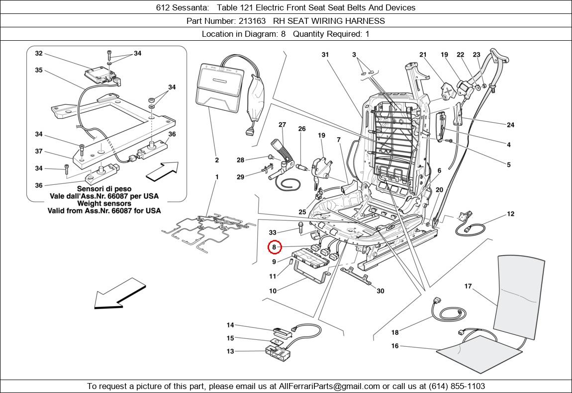 Ferrari Part 213163