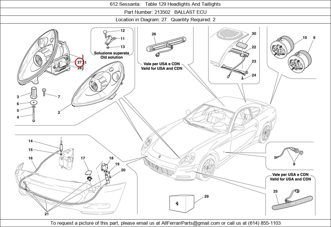 Ferrari Part 213502