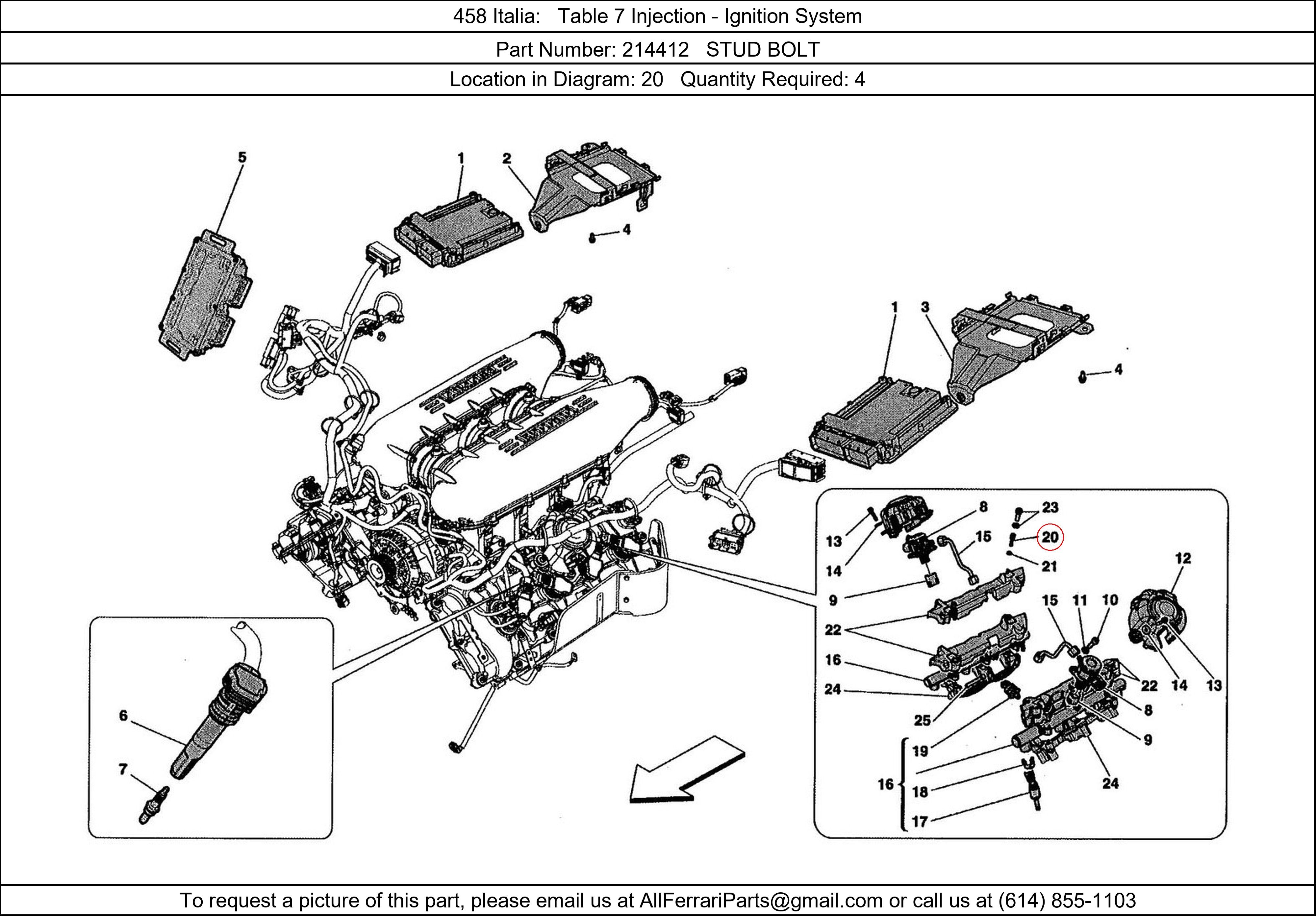 Ferrari Part 214412