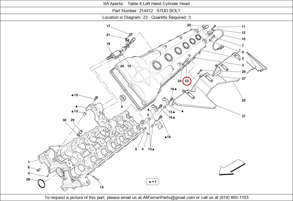 Ferrari Part 214412