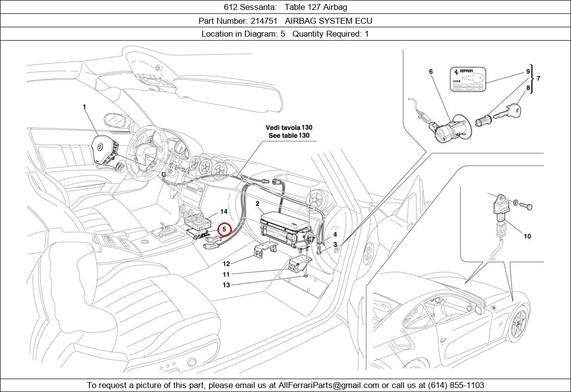 Ferrari Part 214751