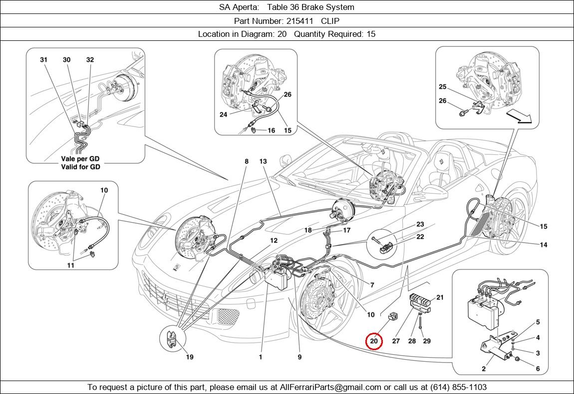 Ferrari Part 215411