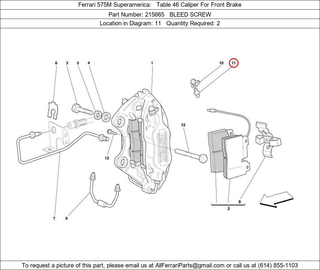 Ferrari Part 215665